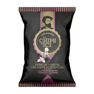 La Chips d'Ici — Chips Vinaigre de Vin de Bordeaux et Échalotes